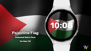 Palestine Flag Watch Face Screenshot 0