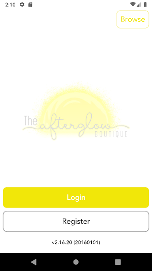Shop The Afterglow Boutique Screenshot 0
