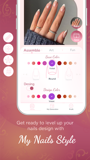 My Nail Salon: AI Design & Art Screenshot 1