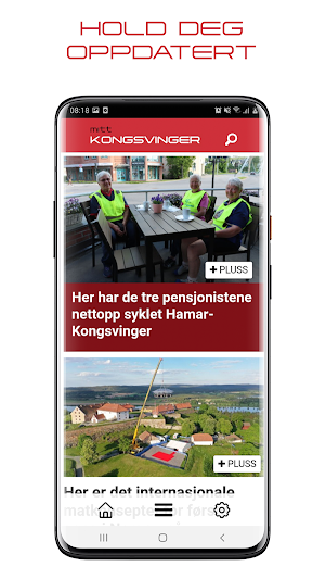 Mitt Kongsvinger Screenshot 2