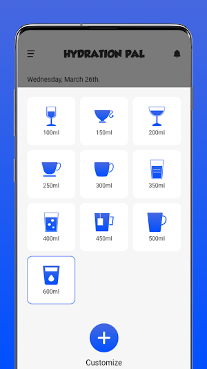 Hydration Pal Screenshot 1