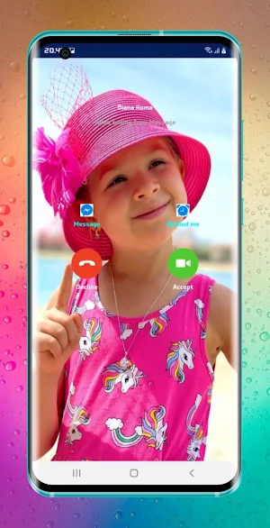 Diana and roma fake video call Screenshot 3