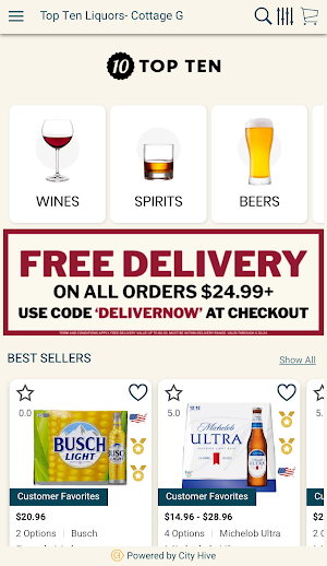 Top Ten Liquors Minnesota Screenshot 2