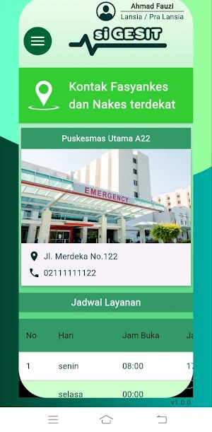 Si Gesit Lansia Screenshot 1