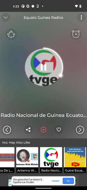 Equato-Guinea Radios Screenshot 1