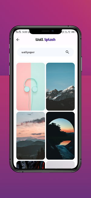 Wall Splash : 4K Wallpaper app Screenshot 1