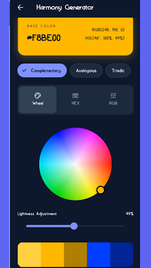 Color Palette Generator Screenshot 2