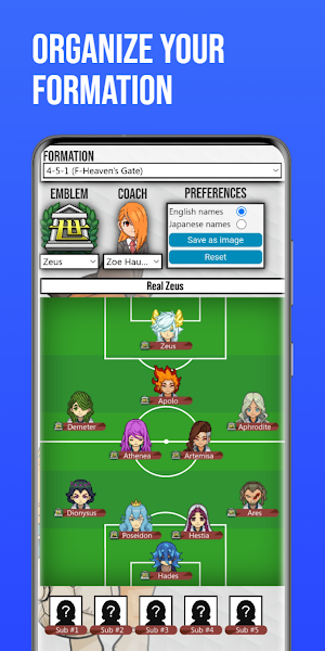 Inazuma Team Builder Screenshot 1