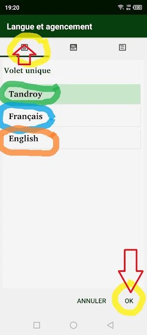 Tandroy-Mahafaly français Engl Screenshot 3
