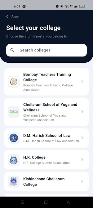 MyAlumni Screenshot 0