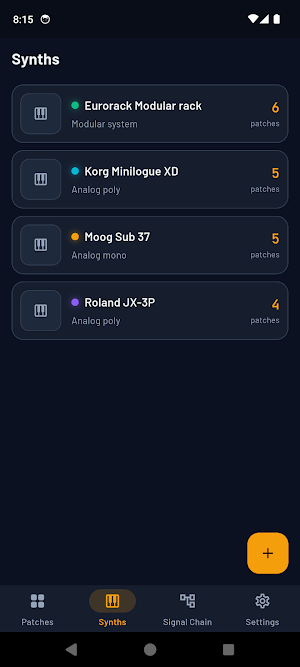 SynthPatch: Patch + Chain Log Screenshot 2