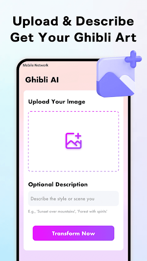 Ghibli AI: Art Image Generator Screenshot 1