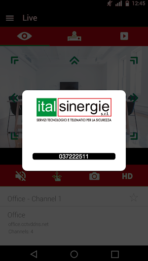 Italsinergie EasyView Screenshot 0
