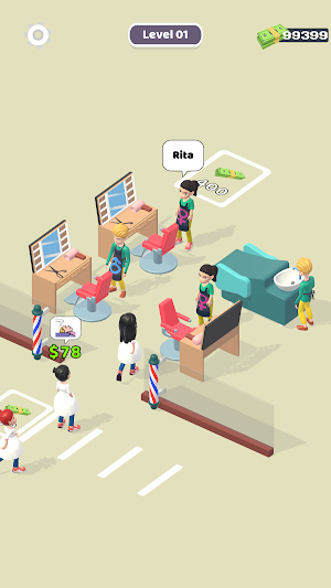 Salon Management Screenshot 2