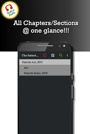 Patents Act 1970 Screenshot 0