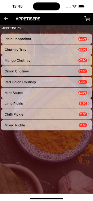 Monaf's Indian Takeaway Screenshot 2