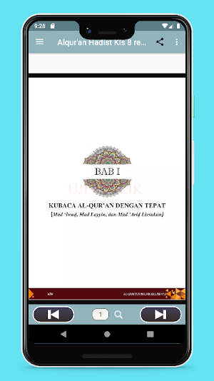 Alqur'an Hadist Kelas 8 MTs Revisi 2019 Screenshot 1
