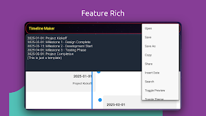 Timeline Maker Screenshot 2