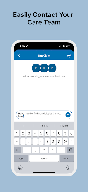 TrueClaim Screenshot 1