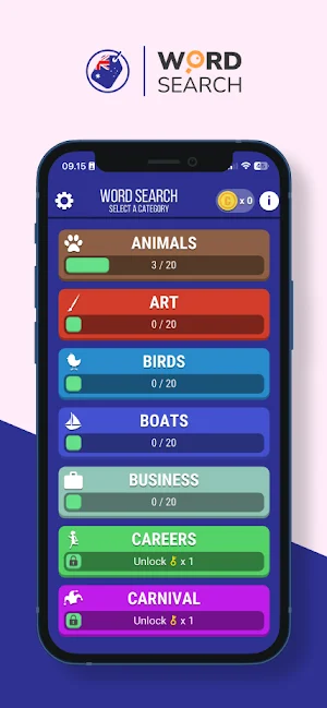 SDC Word Search Screenshot 1