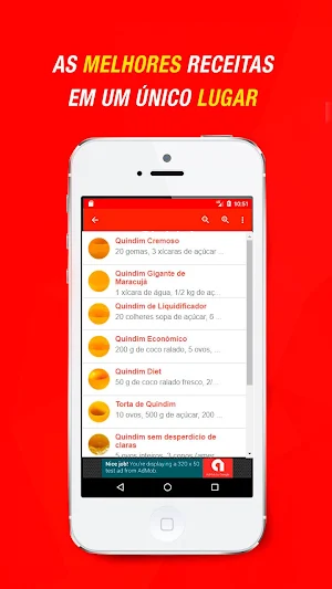 Receitas de Quindim Screenshot 3