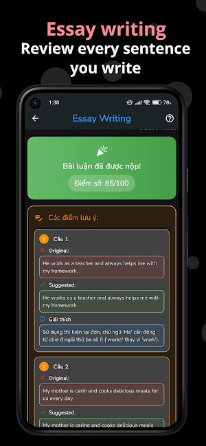 Engus English Write Right Screenshot 2
