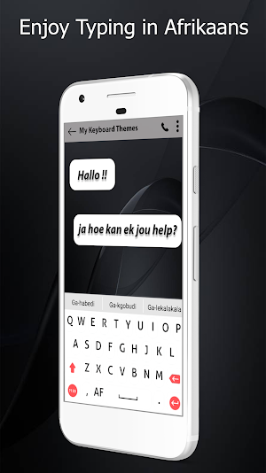 Afrikaans Keyboard Screenshot 0