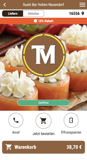 Sushi Bar Hohen Neuendorf Screenshot 0