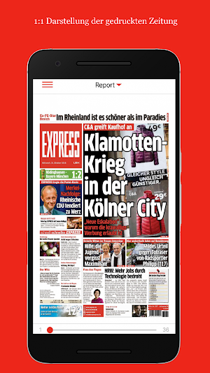 Express E-Paper Screenshot 0