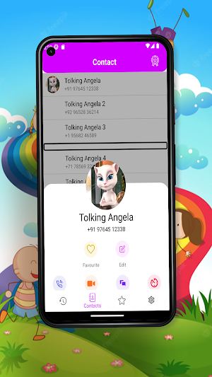 Angela's Fake Video Call Screenshot 1