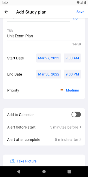 Smart Study planner-ManavarApp Screenshot 3