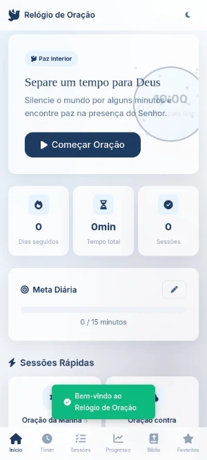 Relógio de Oração Screenshot 0