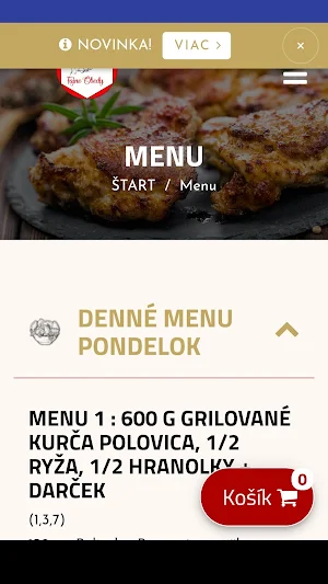 Fajne obedy Screenshot 3