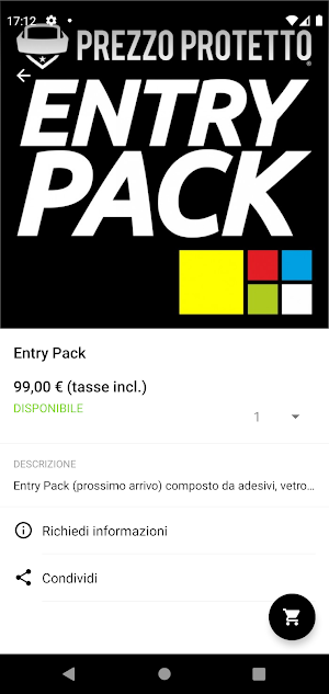 Prezzo Protetto Screenshot 2