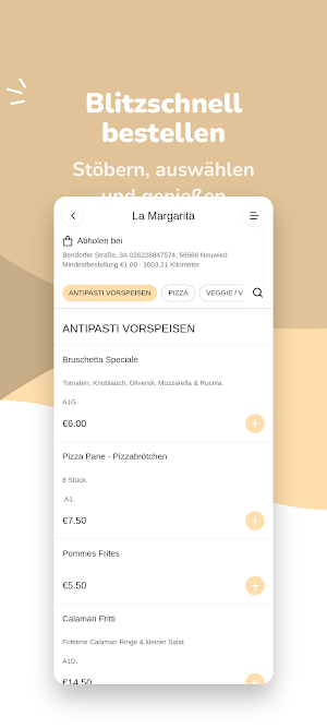 Pizzeria La Margarita Screenshot 0