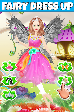 Princess Fairy Dress up Salon Screenshot 1