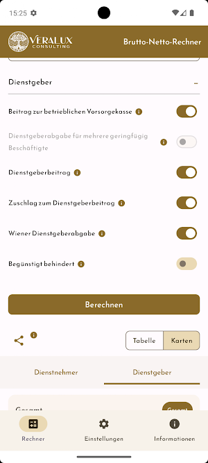 Brutto-Netto-Rechner AT 2026 Screenshot 3
