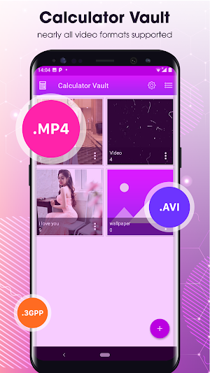 Hide photos and videos - Calculator vault Screenshot 1