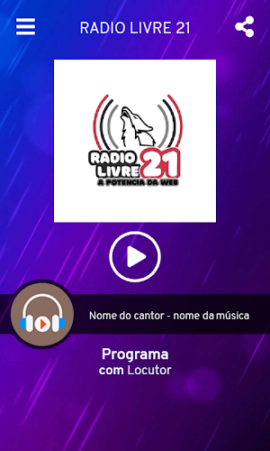 Radio Livre 21 Screenshot 1