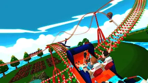 Impossible Roller Coaster - Theme Park Fun screenshot 3