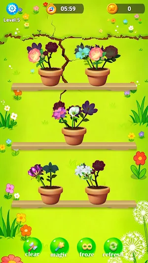 Flower Match - Sort Game Screenshot 0