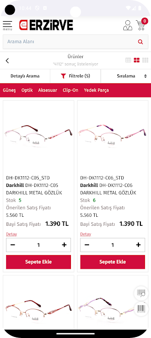Erzirve Optik Screenshot 0
