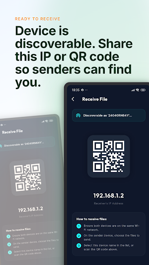 ShareQu: WiFi File Transfer Screenshot 1