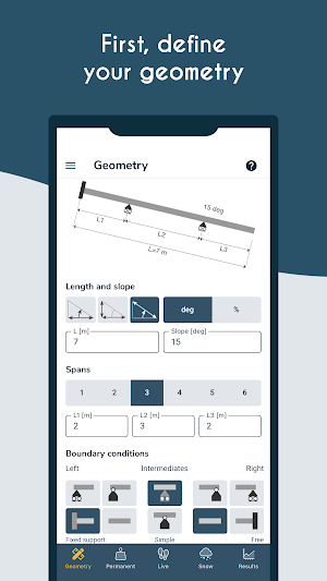 ACORD Mobile - Design Beams Screenshot 1