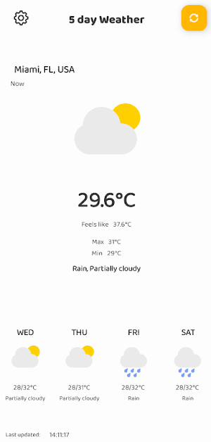 Easy Weather Screenshot 0