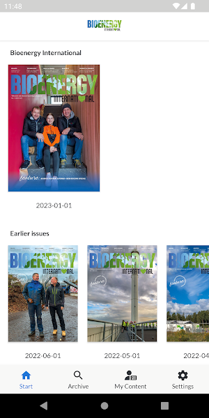 Bioenergy International Screenshot 0