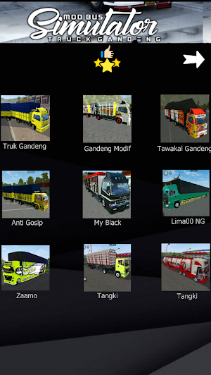 Mod Bus Simulator Truck Gandeng Screenshot 2