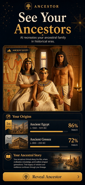 AncestorAI Historical Portrait Screenshot 0