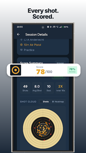 TargetLog: Pistol & Rifle ISSF Screenshot 1