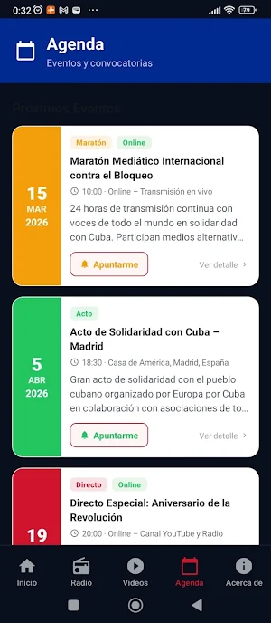 Europa por Cuba Screenshot 2